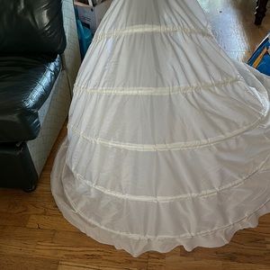 Hoop Skirt Slip to wear under gowns